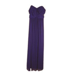 Purple Blondie Nights Strapless Evening Gown in Size 13